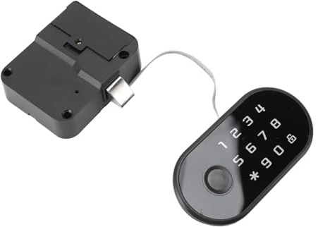 Haofy Verrouillage du Tiroir D'empreintes Digitales avec Configuration de Mot de Passe Installation Simple pour L'armoire de Pansement