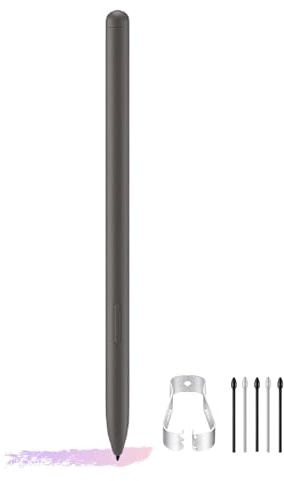 Galaxy Tab S9 FE S Pen Replacement for Samsung Galaxy Tablet S9 FE Stylus - Air Command, Magnetic Attraction, Compatible with Tablet S9 FE/S10 FE Stylus Pen (Gray)
