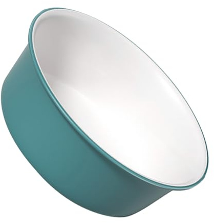 FIXOSHEE Bassin de Lavage Plastique Résistant pour Salle de Bain Multifonction Volume avec Surface Douce Bassin à Laver Visage et Linge Usage Domestique et Salon Vert Blanc Moyen