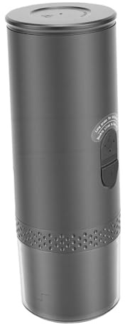 Caffettiera Elettrica Portatile Automatica Modalità di Erogazione Flessibili per Viaggi in Auto, 2,87x2,87x8,19 Pollici, Supporto per Capsule di caffè, Caffettiera Portatile per Ovunque