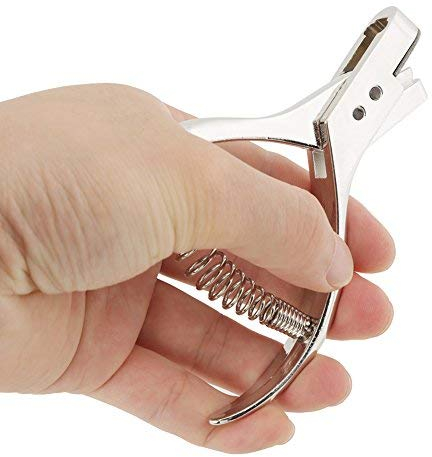 Jadeshay Perforatore a Pinza,Punzonatore per Cucire Professionale Strumento di Punzonatura per Pinze da Sarto Strumento di Marcatura su Misura