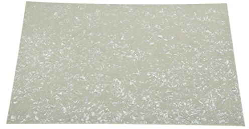 Dopro Schlagbrett für Gitarre, Bass, blanko, Material Schlagplatte, 290 x 432 mm, gealterte Perle