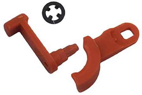 perfk Starter Levier D'obturation Clip Kit Direct Remplace adapte pour Stihl 4140-141-3700, Durable Matériel de Haute Fiabilité