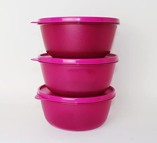 TUPPERWARE Hitparade 3X 1,5L Beere Kühlschrank Clarissa Schüssel + Mini Peng 200ml