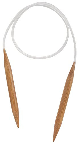 BambooMN JubileeYarn Jumbo Large Bamboo Circular Knitting Needles - US 17 (12mm) - 30