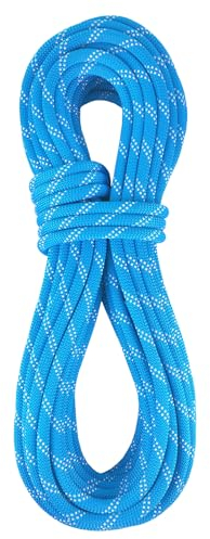 SEAMUS Statisches Seil, 11 mm, UIAA Abseilseil, 45 m, statische Linie, Nylon-Kern, Mantelseil für Klettern, Bergsteigen, Schleppen, Rettung