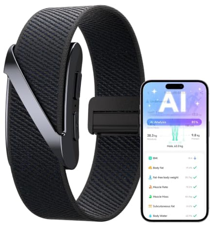 Smart Band Fitness Tracker Band Health Wristband No Screen Sleep Tracker | Heart Rate Monitor Step Counter Female Health Activity Trackers with Calories Distance Counting Compatible with Android iOS