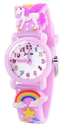 VAPCUFF Unicorn Watch for 3-9 Year Old Girls - Best Birthday Gifts for Girls Ages 3-9, Purple