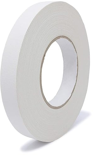gws Gewebeklebeband 1 Rolle, premium Panzertape in Profi-Qualität mit Natur-Kautschukkleber, Wasserdicht, Breite: 19mm Länge: 50m, Farbe: Weiß
