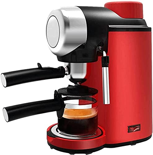 Montalatte Automatico Montalatte Elettrico Latte Calda Pacchetto macchina per caffè espresso semiautomatico da 800 W per uso domestico e caffettiera piccola con montalatte Metallo grafite Acciaio ino