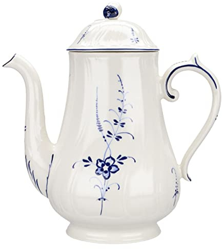 Villeroy & Boch Kaffeekanne Alt Luxemburg 1.2 Liter Porzellan Klassisch Spülmaschinenfest