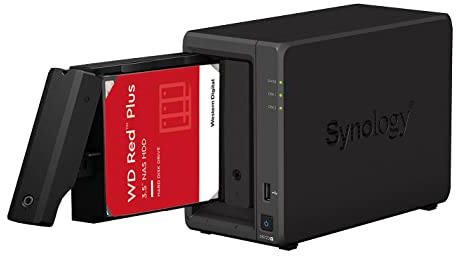 Synology DS723+ 2Go NAS 6To (2X 3To) WD Red+, Assemblé et testé avec SE DSM installé