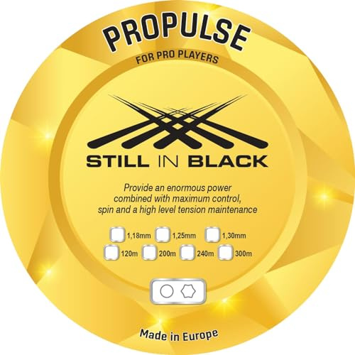 Still in Black Bobine 300 M Propulse Orange Fluo 1,28 Mm Tennissaite, Neonorange