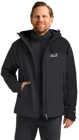 Jack Wolfskin Wild Places Jkt M Chaqueta 3 en 1 para hombre