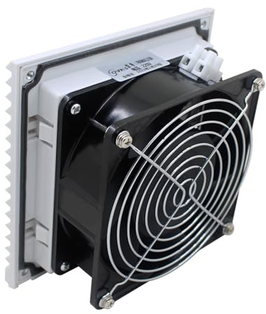 remplaçants Ventilateur de refroidissement d'armoire 220 V for panneau filtrant ventilateur d'extraction ventilateur de ventilation d'armoire électrique volets de filtre couvercle ventilateur de refro