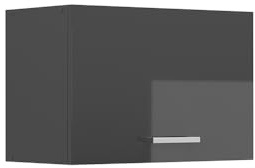 Vicco Hängeschrank R-Line, Anthrazit Hochglanz, 60 cm | Nach oben öffnende Tür · ✓ Über der Dunstabzugshaube · Tiefe – 31 cm · ✓ Frei kombinierbar · 1 Tür