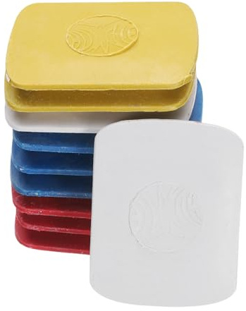 QUARKZMAN 10pz Gessetti per Sarti, Gessetti per Sarti a Base di Cera, Pennarello Lavabile per Tessuti per Cucito, Quilting, Forniture per Artigianato, Accessori, Multicolore