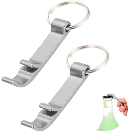 2 unidades de hornillos de botellas, llaveros, llaveros, abrebotellas, hornos de cerveza, para fiestas, festivales, reuniones, cierres de botellas de cerveza