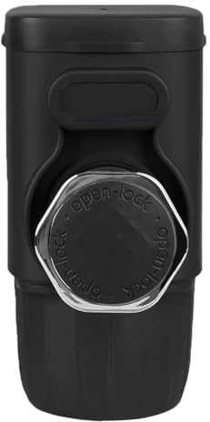 UncleS Macchina per caffè Espresso per La Casa E I Viaggi Caffettiera Manuale con Serbatoi d'Acqua da 100 Ml Funziona Senza Elettricità Caffettiera Manuale Senza Elettricità