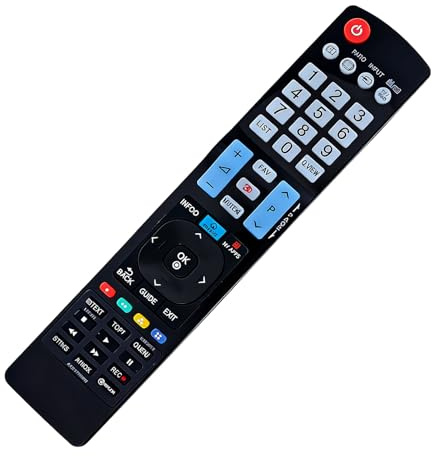 Télécommande Universelle LG pour Téléviseurs Modernes - Remplacement Facile, Installation Rapide, Fonctionnalité Complète sans Programmation - Compatible avec Presque Tous Modèles