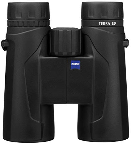 ZEISS Terra ED Fernglas 8x42 Wasserdicht und Schnelle Fokussierung mit beschichtetem Glas für optimale Klarheit bei Allen Wetterbedingungen für Vogelbeobachtung, Jagd, Sightseeing, Schwarz