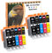 D&C 10 Druckerpatronen komp. für Canon PGI-520 CLI-521 Pixma iP3600 iP4600 iP4700 MP540 MP550 MP560 MP620 MP630 MP640 MP980 MP990 MX860 MX870