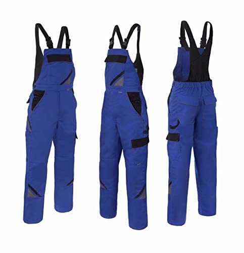 Professional Latzhose Arbeitslatzhose Sicherheitshose Arbeitshose Berufskleidung(PROF-LATZ-N) (44)