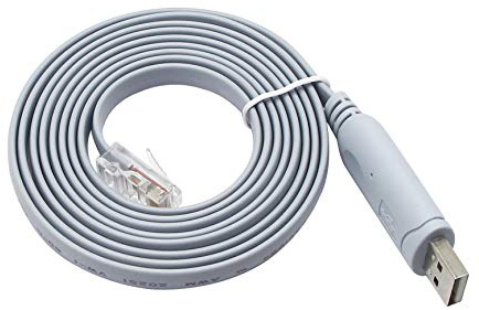 QiCheng&LYS Cisco console cable,Câble de console USB à RJ45 pour routeur/Windows 7.8 / Commutateurs (usb 3 m