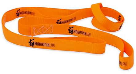Mountain Lab Ski Pull Strap | Lightweight Packable Recovery Tool for Snowmobiles | 700 kg Capacity Ski