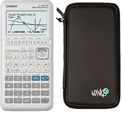 Casio fx-9860GIII inkl. WYNGS Schutztasche Schwarz - Grafikrechner - Basic Set