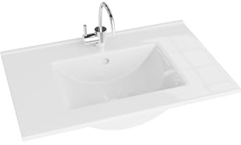 LAVITA Lavabo en céramique blanc 60 cm #97703