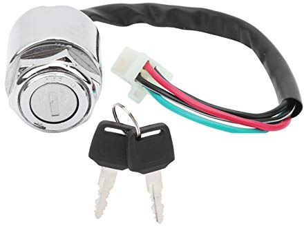 Motorino di avviamento, interruttore di accensione per bici elettrica professionale per moto Set con 2 chiavi di ricambio universale ForATV Mini Moto Dirt Bike Ignition Lock