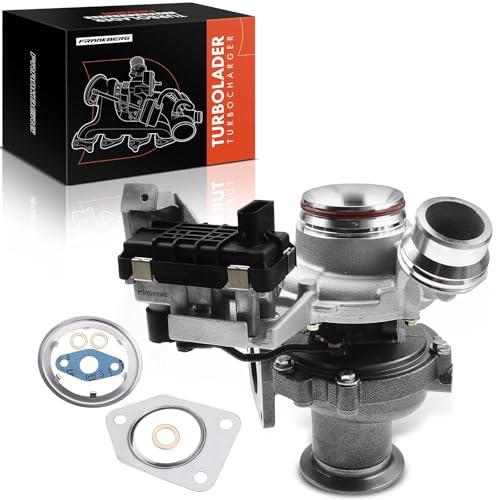 Frankberg Turbocompresseur Compatible avec Série 1 E81 E82 E87 E88 116d 118d 2006-2013 Série 3 E90 316d 318d 2007-2011 Série 3 Break E91 316d 318d 2007-2012 Remplacer# 767378-0010