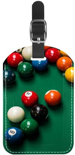 Gepäckanhänger,Koffer Gepäckanhänger,Rucksack Gepäckanhänger,1-Pc,Amerikanischer Billard grüner Tisch
