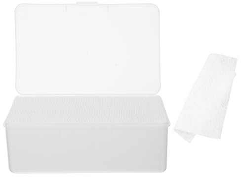 Healeved Wattepads – 1000 Stück Wattepads, kein Vlies, kein Ausfallen, 100% reine Watte für Make-up-Entfernung, Scheiben, Gesicht, Nägel, Maniküre – Einweg-Make-Up-Entferner-Pads