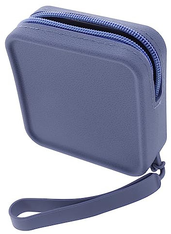 WOONEKY Silikon Hundeleckerli Beutel Mit Reißverschluss Tragbare Leichte Futtertasche Für Haustiertraining Und Gassi Sicherer Snackhalter in Kompaktem Design Mit Handgelenksband Praktisch