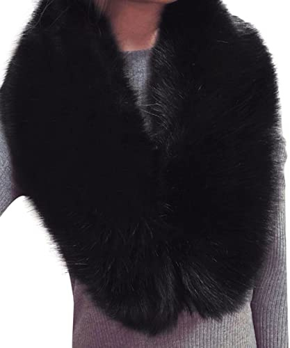 Chal tipo estola de piel sintética para mujer, largo, con capucha, para invierno, nupcial, boda, chal de novia, fiesta de boda, chal para novias y damas de honor, estola de piel sintética, elegante