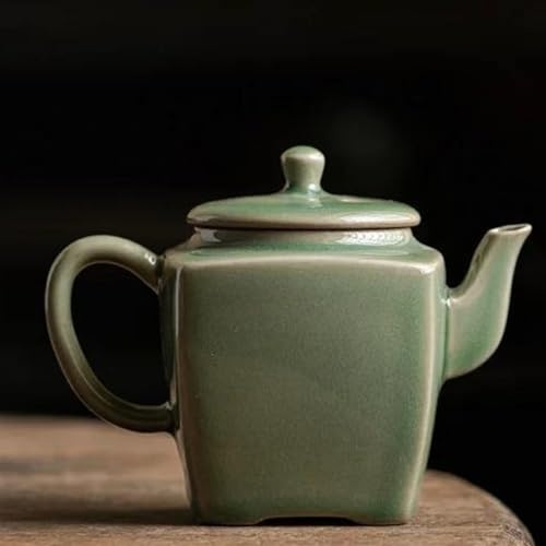 Juegos De Tazas De Té Juego Té Cerámica Pequeño Para El Hogar Tetera Horno Yue 180ml Olla Han Fang Antigua Con Bola Filtro Juego De Té De La Tarde
