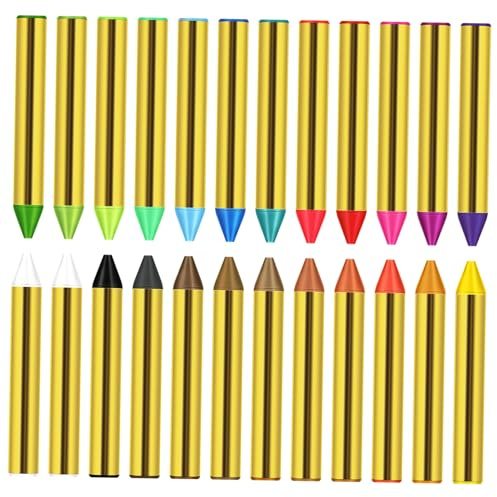 CORHAD 1 Schachtel Gesichtsfarben Crayons Farben Ölkreide Umweltfreundlich Ergonomisch Für Bodypainting Kinderschminke Cosplay Make-up Karneval