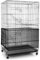 Shappy Large Bird Cage Seed Catcher,Bird Cage Cover Net Skirt Guard,Adjustable Soft Airy Mesh Net for Parrot Parakeet Macaw(118 x 15 Inch/ 300 x 37 cm,Black)