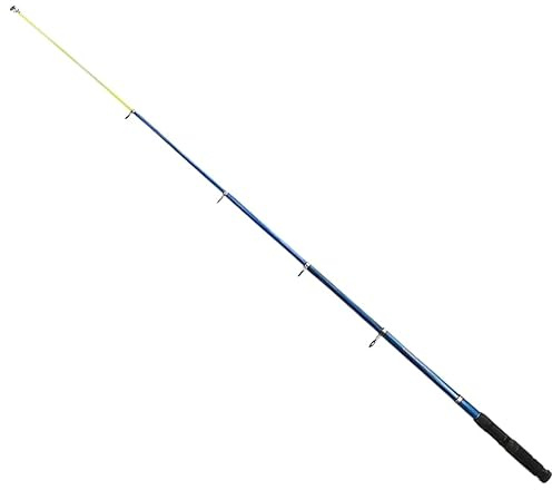 Caña de Pescar telescópica de 2,1 Metros de Fibra de Vidrio | ¡Ideal para lances y recogidas! Caña de Pesca de iniciación para niños y jóvenes.
