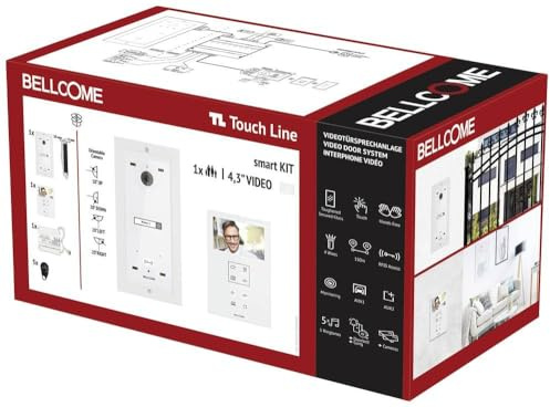Bellcome Electra videocitofono con cavo Set completo Bianco