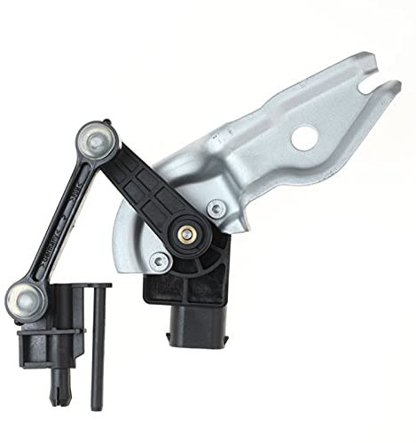 Yurefax Vorne Links Rechts Automobil Scheinwerfer Abstand Einstellung Level Sensor, for VW, for Touareg, 7L0616213 7L0616214 Scheinwerfer-Niveausensor(Front Right)