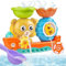 Badewannenspielzeug ab 1 2 3 4 Jahre, Badespielzeug Baby ab 1 Jahr, Bär und Bee, Wasserspielzeug Kinder, Badewannen Spielzeug Kinder, Geschenk für Jungen Mädchen Geburtstag (A)
