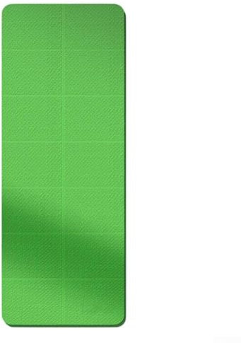 Faltbare Yogamatte für Sport, tragbare Gymnastikmatte, Fitness-Training, Pilates, Übungsmatte, für Zuhause, Fitnessstudio, Reisen, 183 x 61 cm (grün)