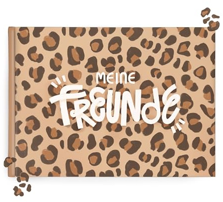mintkind Freundebuch Grundschule Leo – Kreatives Erinnerungsbuch mit Ausmalbildern, Fragen & Platz für Fotos, Geschenk zur Einschulung Kinder