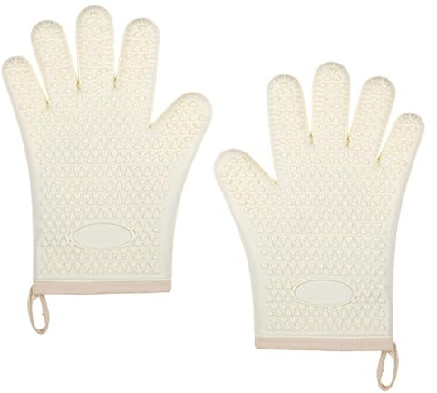 Durable Silicone Oven Mitt and Machine Long Oven Glove Machine Washable Mitt