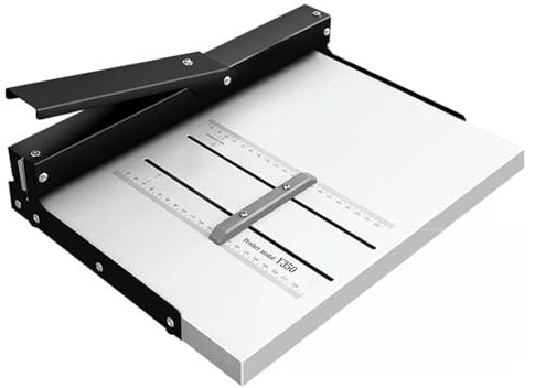 Heavy Duty Manual Creasing Machine - A3 Paper Folding and Creasing Tool for Commercial Office Use, Ideal for A4 Paper Letter Folding and Scoring