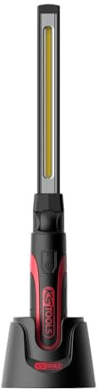 KS TOOLS 150.4313F Baladeuse LED COB rechargeable, 2 en 1, 1000 lumens