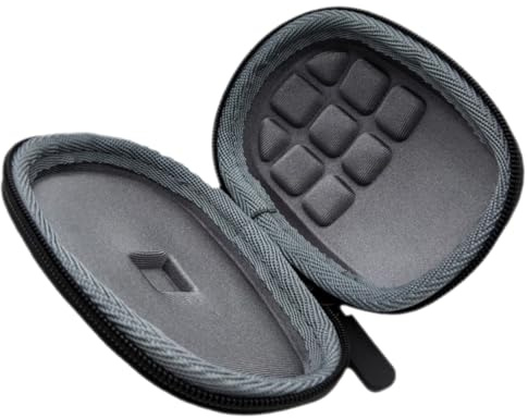 TOBBOMEY Estuche Rígido De Eva para Ratón Inalámbrico, Bolsa Portátil De Viaje Forro Anticolisión, Diseño Compacto para Organizar y Proteger Dispositivos Electrónicos, Color Aleatorio